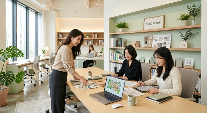 한재민 대표의 정밀 시공 현장
